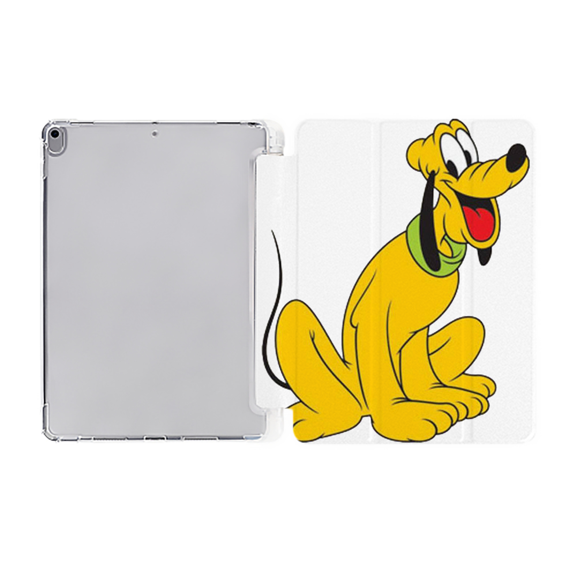 （画像用） ミッキーマウス Mickey Mouse IPad ケース ペン収納付き 三つ折りスタンド PUレザー×シリコン 対応機種9.5/10.5/10.9インチ
